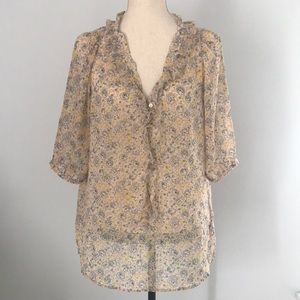 V neck top